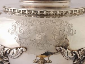 Importanten samovar in argento, Paul Storr  - Asta Arredi e Dipinti di Palazzo al Bosco - Associazione Nazionale - Case d'Asta italiane