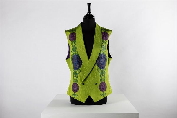 Gianni Versace : Gilet da uomo color verde  - Asta Luxury Fashion - Associazione Nazionale - Case d'Asta italiane