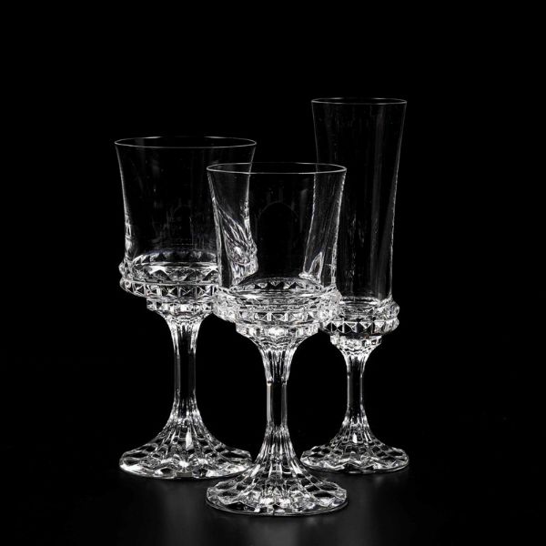 Servizio di bicchieri  Lussemburgo, Septofontaines, Manifattura Villeroy & Boch, seconda met del XX secolo  - Asta ASTA 0512 - L'ART DE LA TABLE - Associazione Nazionale - Case d'Asta italiane