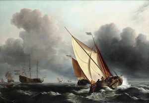 Van de Velde Willem II - Velieri in navigazione