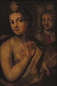 Sirani Giovanni Andrea - Allegoria della pittura