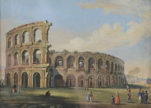 Colosseo  - Asta ASTA 0484 - DIPINTI ANTICHI - Associazione Nazionale - Case d'Asta italiane