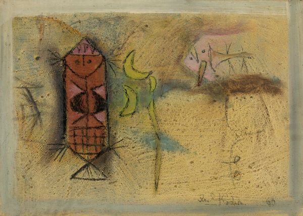 Kodra Ibrahim : Pesci di fiume, 1960  - Asta ASTA 507 - Arte Moderna e Contemporanea - I Sessione - Associazione Nazionale - Case d'Asta italiane
