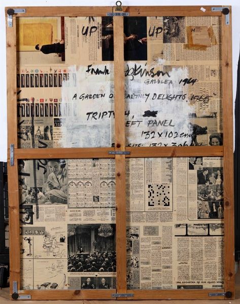 Hodgkinson Frank : A garden of Delight, 1965  - Asta ASTA 507 - Arte Moderna e Contemporanea - I Sessione - Associazione Nazionale - Case d'Asta italiane