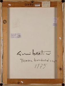 Bertini Gianni : Venere bombardiera, 1975  - Asta ASTA 507 - Arte Moderna e Contemporanea - I Sessione - Associazione Nazionale - Case d'Asta italiane