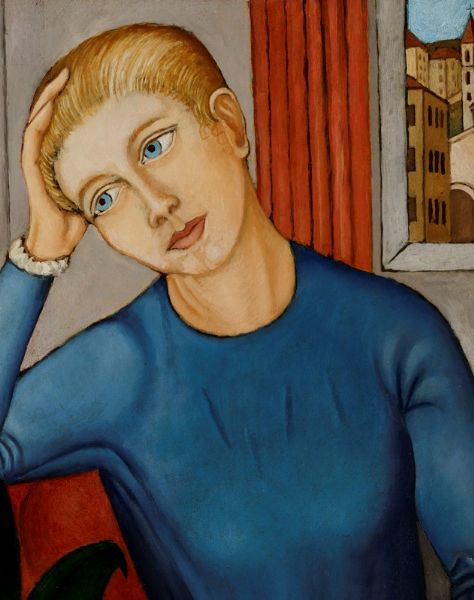 Oppi Ubaldo : La jeune fille sentimentale, 1920-1922  - Asta Asta 507 - Arte Moderna e Contemporanea - II sessione - Associazione Nazionale - Case d'Asta italiane