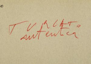 TURCATO GIULIO : Forme con itinerari, 1971  - Asta Asta 507 - Arte Moderna e Contemporanea - II sessione - Associazione Nazionale - Case d'Asta italiane