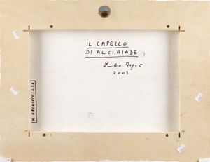 Isgr Emilio : Il capello di Alcibiade, 2003  - Asta Asta 507 - Arte Moderna e Contemporanea - II sessione - Associazione Nazionale - Case d'Asta italiane