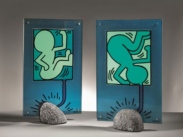 Keith Haring e  - Asta DESIGN E ARTI DECORATIVE DEL '900 - Associazione Nazionale - Case d'Asta italiane