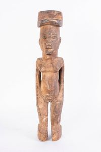 Arte africana : Figura da altare thilbuuBurkina Fasu  - Asta ASTA 316 - ARTE ORIENTALE PI ARTE AFRICANA E NATURALIA  (online) - Associazione Nazionale - Case d'Asta italiane
