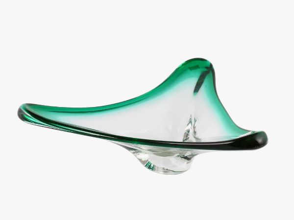 Centrotavola in vetro sommerso  - Asta Asta 202 - Only Glass - Associazione Nazionale - Case d'Asta italiane