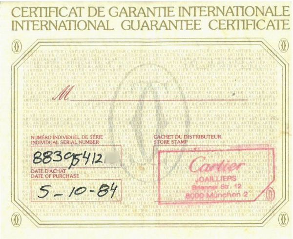 CARTIER PANTHERE ANNO 1984  - Asta Gioielli - Associazione Nazionale - Case d'Asta italiane