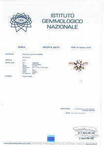ANELLO SOLITARIO CON DIAMANTE  - Asta Gioielli - Associazione Nazionale - Case d'Asta italiane