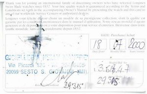LONGINES “CONQUEST” ANNO 2000  - Asta Orologi - Associazione Nazionale - Case d'Asta italiane