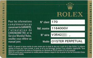 ROLEX MILGAUSS REF 116400GV N V3542XX ANNO 2008  - Asta Orologi - Associazione Nazionale - Case d'Asta italiane