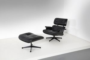 EAMES CHARLES & RAY (1907 - 1978) : Eames chair produzione Herman Miller, 1956.  - Asta ASTA 317 - DESIGN (online) - Associazione Nazionale - Case d'Asta italiane