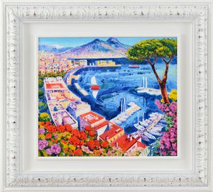 ATHOS FACCINCANI [Peschiera (VR) 29/01/1951] - Le mie riflessioni intorno al Golfo di Napoli