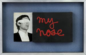 BEN VAUTIER [Napoli 1935] - My nose, 1967