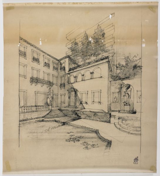 PORTALUPPI PIERO (1888 - 1967) : Casa Atellani, Milano  - Asta ASTA 319 - ARTE MODERNA E CONTEMPORANEA (online ) - Associazione Nazionale - Case d'Asta italiane