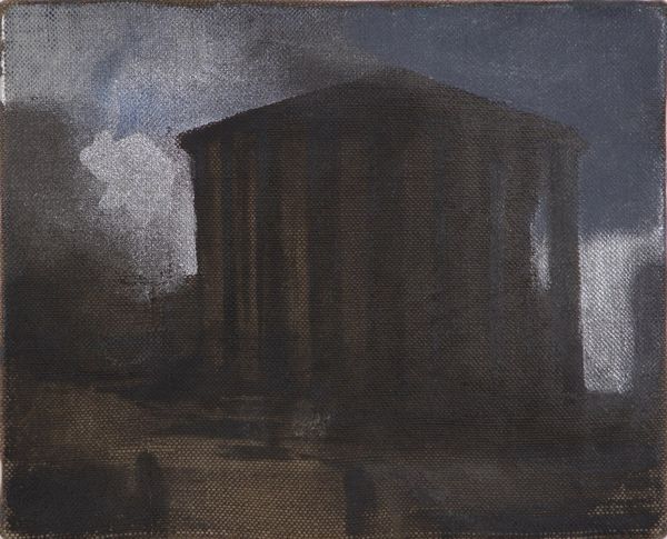 PIGNATELLI LUCA (n. 1962) : Tempio di Vesta.  - Asta ASTA 319 - ARTE MODERNA E CONTEMPORANEA (online ) - Associazione Nazionale - Case d'Asta italiane