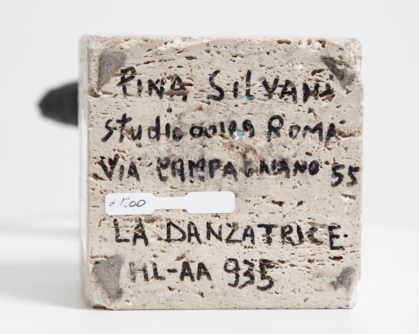 SILVANI PINA  (n. 1946) : La danzatrice.  - Asta ASTA 319 - ARTE MODERNA E CONTEMPORANEA (online ) - Associazione Nazionale - Case d'Asta italiane