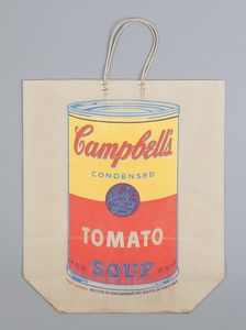 WARHOL ANDY (1928 - 1987) : D'apres. Campbell's Soup Can on Shopping Bag.  - Asta ASTA 319 - ARTE MODERNA E CONTEMPORANEA (online ) - Associazione Nazionale - Case d'Asta italiane