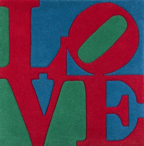 INDIANA ROBERT (1928 - 2018) : Classic Love.  - Asta ASTA 319 - ARTE MODERNA E CONTEMPORANEA (online ) - Associazione Nazionale - Case d'Asta italiane