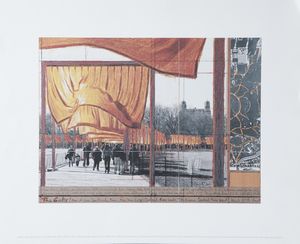 CHRISTO' (n. 1935) & JEANNE-CLAUDE (1935 - 2009) - The gates, projects for the Central Park, New York.