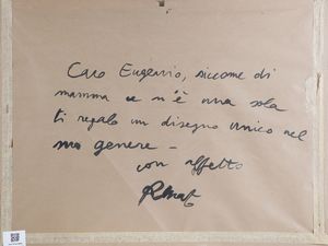 RANALDI RENATO  (n. 1941) : Senza titolo.  - Asta ASTA 319 - ARTE MODERNA E CONTEMPORANEA (online ) - Associazione Nazionale - Case d'Asta italiane