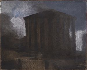 PIGNATELLI LUCA (n. 1962) - Tempio di Vesta.