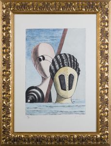 DE CHIRICO GIORGIO (1888 - 1978) - Le maschere.