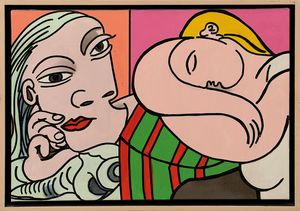GUDMUNDUR ERRO [Olafsvik (Islanda) 1932] - Duble Picasso
