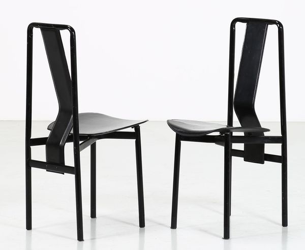 CASTIGLIONI ACHILLE (1918 - 2002) : Cinque sedie modello Irma, per Zanotta, Italia  - Asta DESIGN  (online) - Associazione Nazionale - Case d'Asta italiane