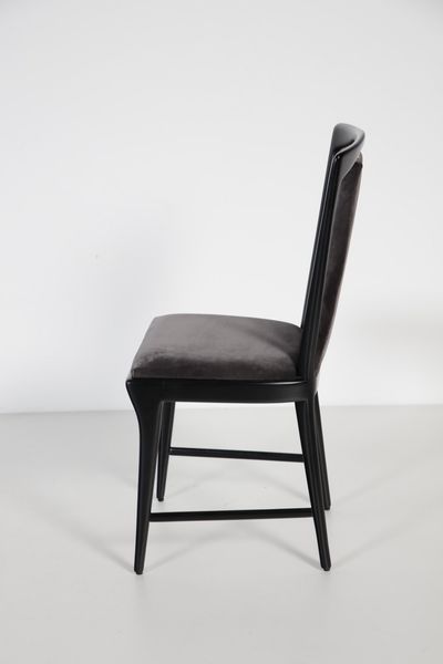 BORSANI OSVALDO (1911 - 1985) : attribuito. Quattro sedie  - Asta DESIGN  (online) - Associazione Nazionale - Case d'Asta italiane