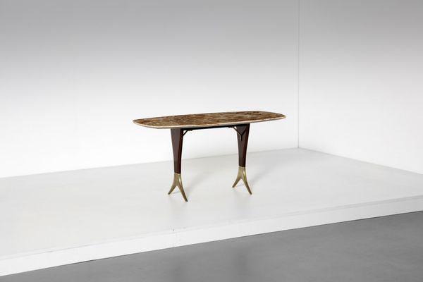 ULRICH GUGLIELMO (1904 - 1977) : nello stile di. Tavolino da salotto  - Asta DESIGN  (online) - Associazione Nazionale - Case d'Asta italiane