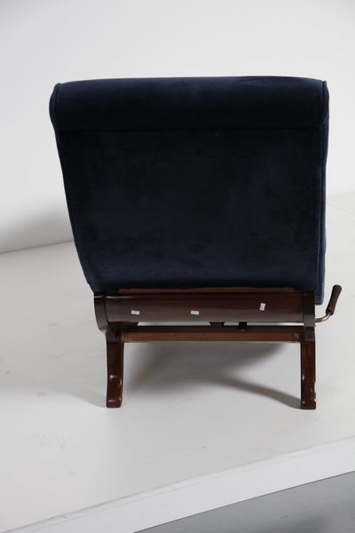 SCAPINELLI GIUSEPPE (1891 - 1982) : attribuito. Chaise longue, manifattura brasiliana  - Asta DESIGN  (online) - Associazione Nazionale - Case d'Asta italiane