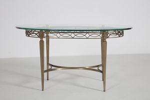 BUFFA PAOLO (1903 - 1970) : Tavolino da salotto produzione Flli Arrighi Cant  - Asta DESIGN  (online) - Associazione Nazionale - Case d'Asta italiane
