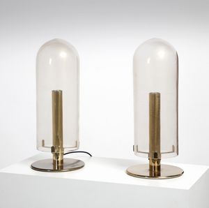 SEGUSO ARCHIMEDE (1909 - 1999) - Coppia di lampade da tavolo