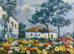 MICHELE CASCELLA - Casa con giardino in fiore