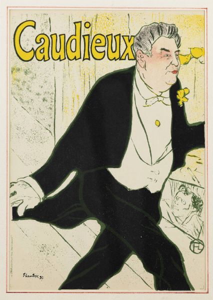 HENRY DE TOULOUSE.LAUTREC F 1864 - 1901 : Caudieux  - Asta Asta 183 Grafica - Associazione Nazionale - Case d'Asta italiane