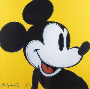 ANDY WARHOL USA 1927 - 1987 - Mickey Mouse