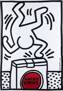 KEITH HARING Reading 1958 1990 New York - Lucky Strike
