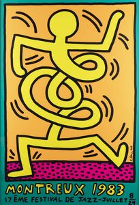 KEITH HARING Reading 1958 1990 New York - Montreux 1983