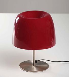 Lampada da tavolo con struttura in metallo e diffusore in vetro.  - Asta PopUp Design - Associazione Nazionale - Case d'Asta italiane
