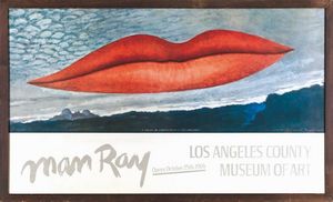 Ray Man : MAN RAY   LOS ANGELES COUNTY MUSEUM OF ART  - Asta Manifesti d'epoca - Associazione Nazionale - Case d'Asta italiane