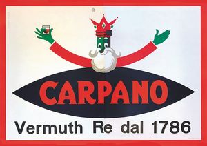 Testa Armando - CARPANO, VERMUTH RE DAL 1786