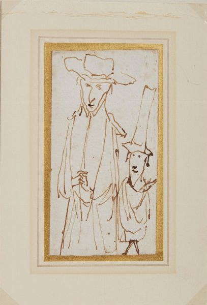 Gian Lorenzo Bernini  - Asta Opere su carta: disegni, dipinti e stampe dal secolo XV al XIX - Associazione Nazionale - Case d'Asta italiane