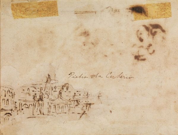 Pietro da Cortona  - Asta Opere su carta: disegni, dipinti e stampe dal secolo XV al XIX - Associazione Nazionale - Case d'Asta italiane