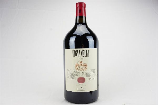 Tignanello Antinori 2005  - Asta Il Fascino e l'Eleganza - Un percorso tra i migliori Vini italiani e francesi - Associazione Nazionale - Case d'Asta italiane