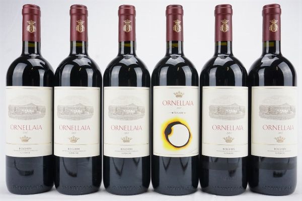 Ornellaia 2017  - Asta Il Fascino e l'Eleganza - Un percorso tra i migliori Vini italiani e francesi - Associazione Nazionale - Case d'Asta italiane